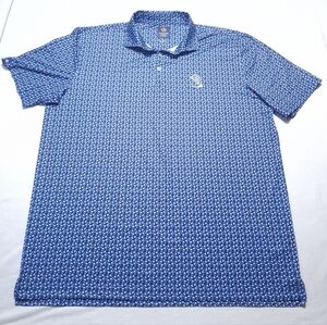 Donald Ross Sport Mens XL Skull Golf Polo Happy Hollow Club